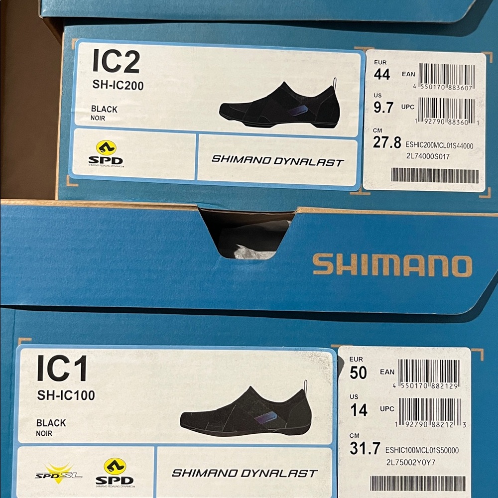 NEW IN BOX! SHIMANO IC200 INDOOR CYCLING SHOES SH-IC200 MULTIPLE SIZES AVAILABLE - Picture 12 of 13